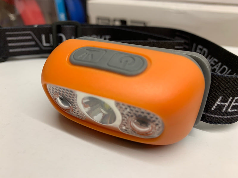 Rechargeable Head Torch with Motion Sensor