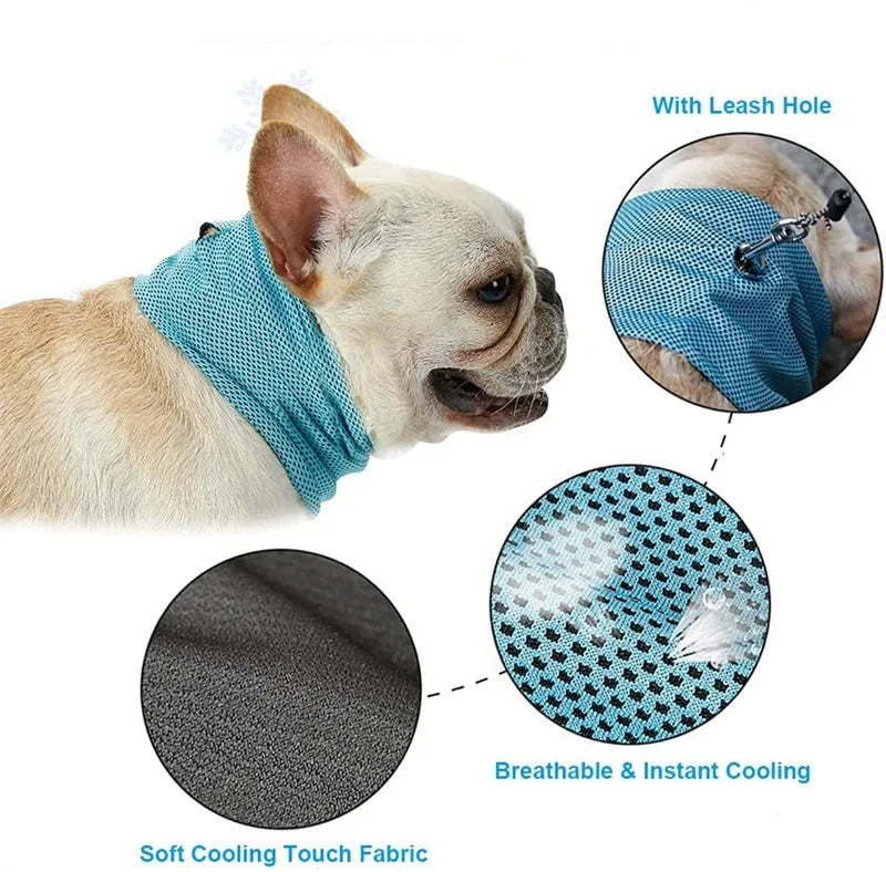 Instant Cooling Dog Bandana