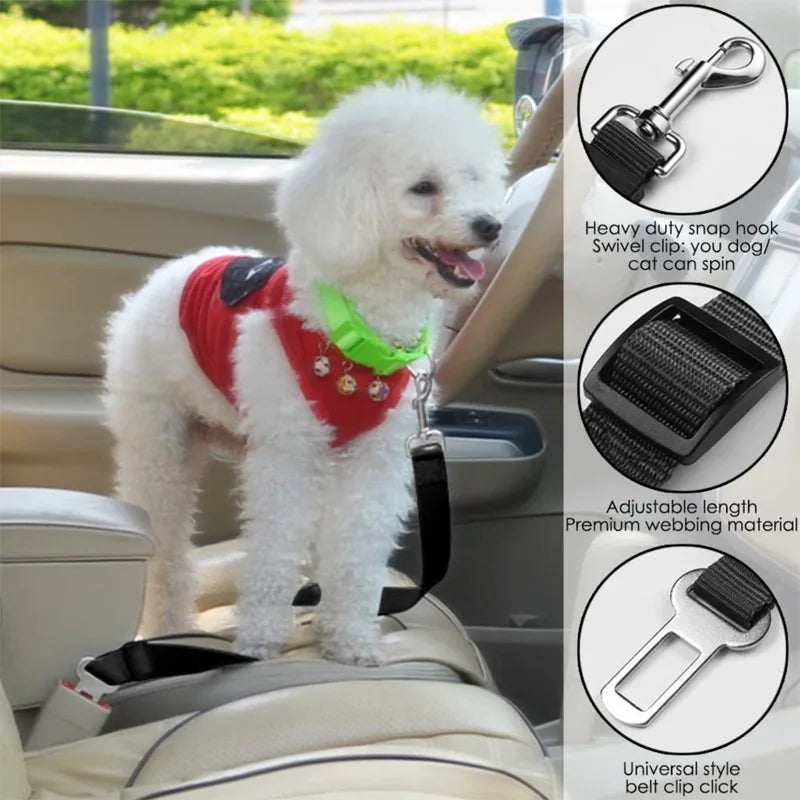 Adjustable Dog Car Seat Belt