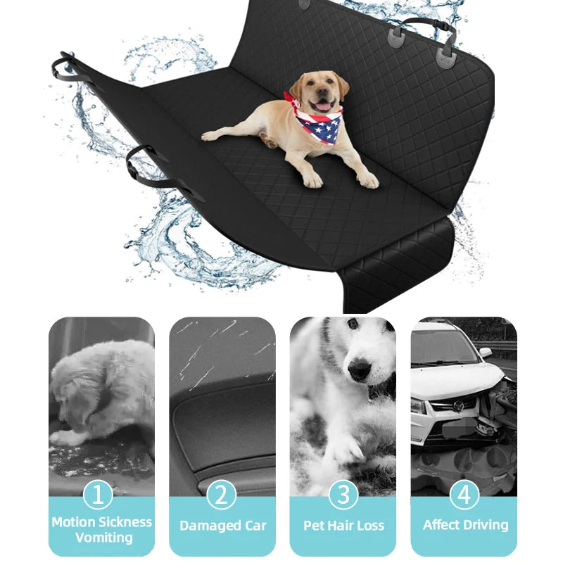 Dog Hammock Car Seat Cover