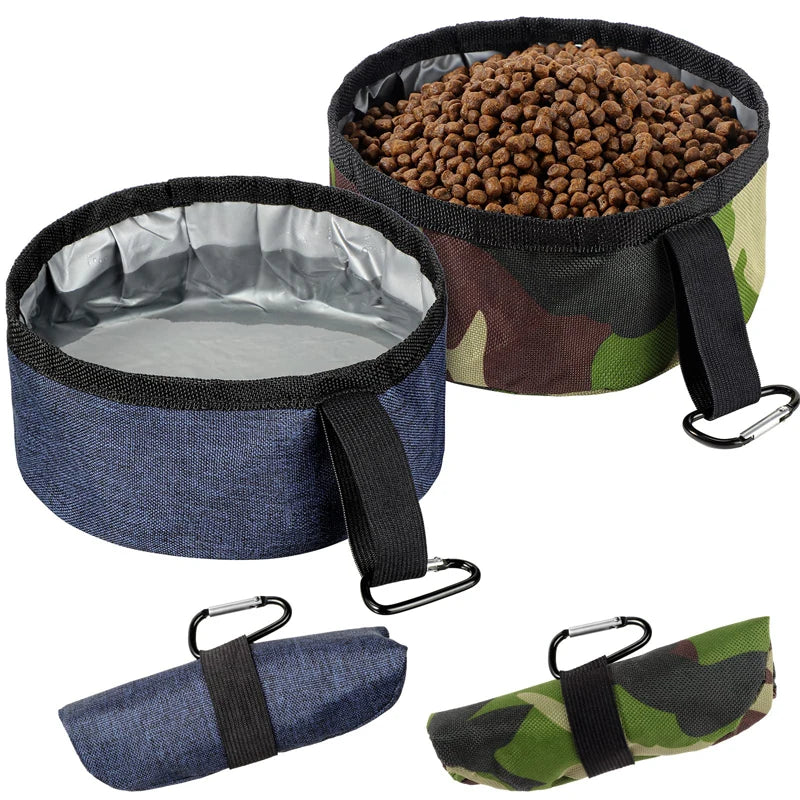 Portable Foldable Dog Bowls