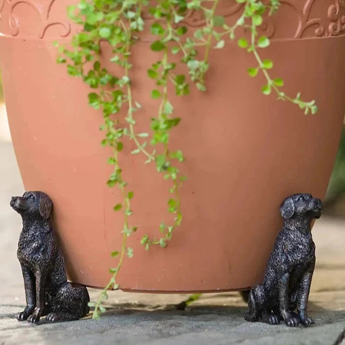 Labrador Plant Pot Holders - Set of 3