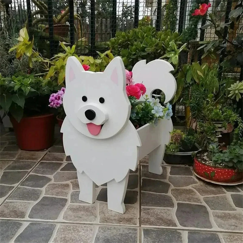 Dog Planter for the Garden